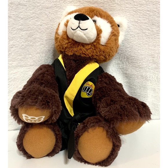 Build-A-Bear Workshop Cobra KaiPlush Bear W/ Cobra Kai Outfit Rare Collection